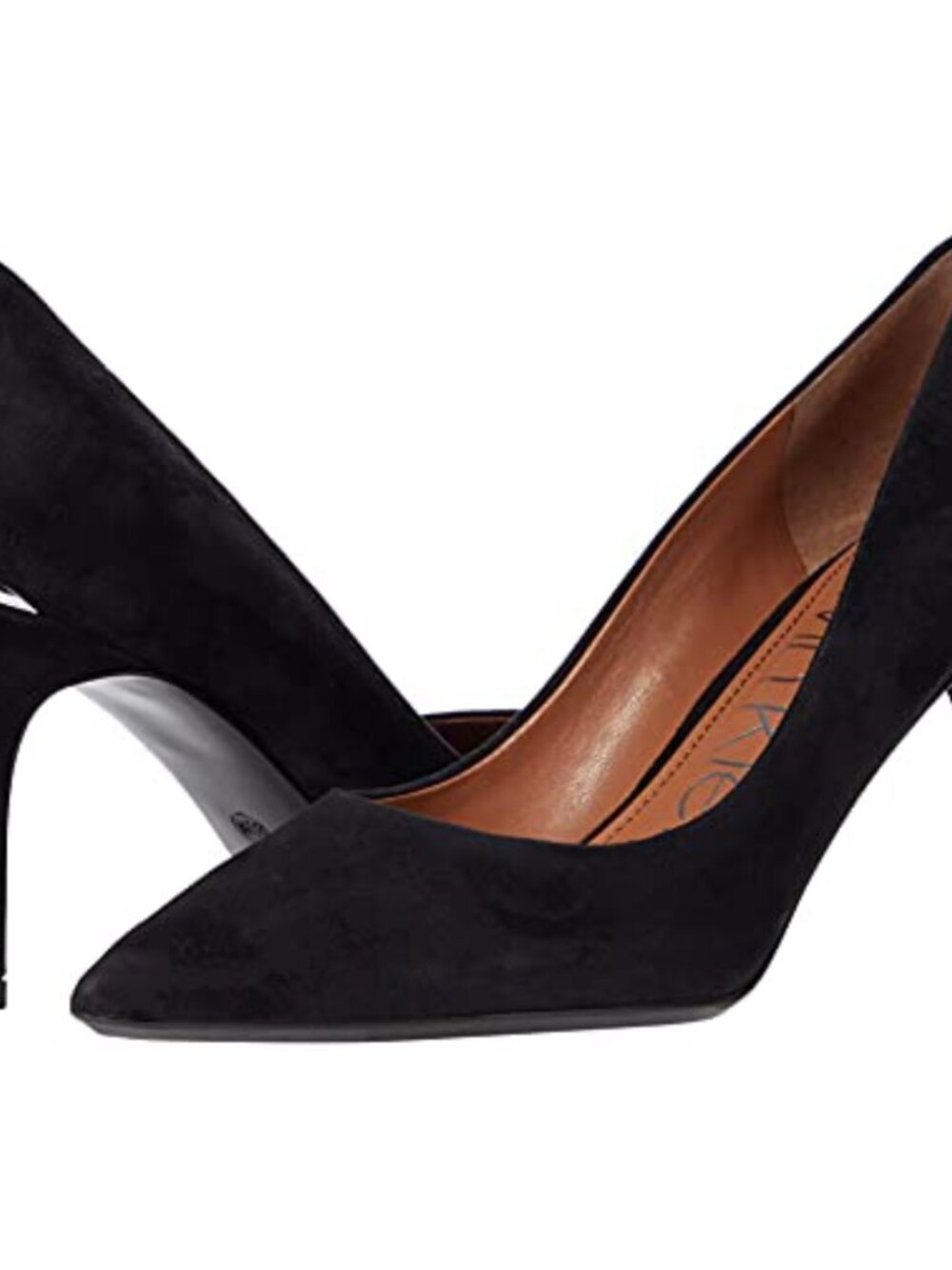 Pointed Toe Stiletto Pump 4 Inch Heel Slip On Dress Shoe